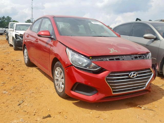 3KPC24A32KE064817 - 2019 HYUNDAI ACCENT SE RED photo 1