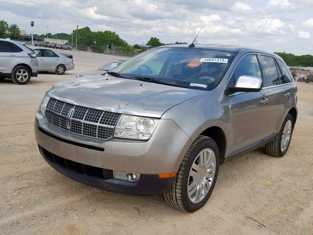 2LMDU68C78BJ40421 - 2008 LINCOLN MKX SILVER photo 2