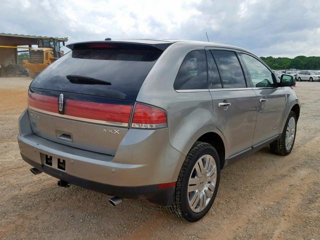 2LMDU68C78BJ40421 - 2008 LINCOLN MKX SILVER photo 4