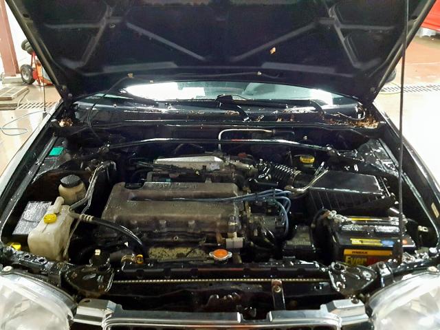 3N1BB51D61L130020 - 2001 NISSAN SENTRA SE BLACK photo 7