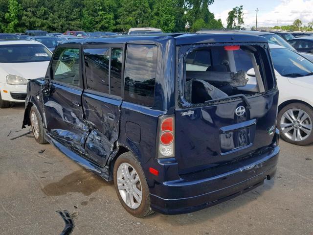 JTLKT324X50202499 - 2005 TOYOTA SCION XB 蓝色 照片 3