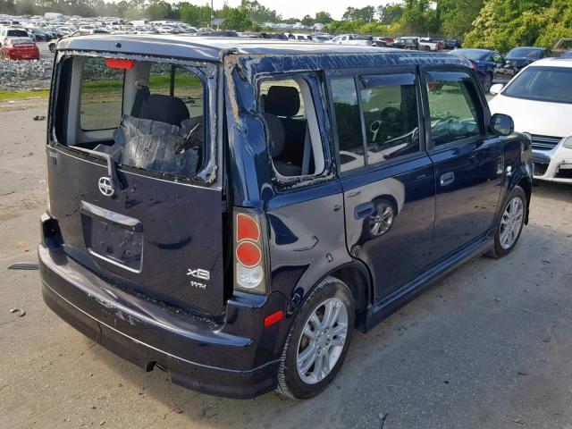 JTLKT324X50202499 - 2005 TOYOTA SCION XB 蓝色 照片 4