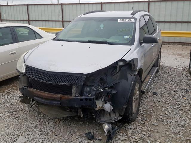 1GNLREED8AS109623 - 2010 CHEVROLET TRAVERSE LS  photo 2