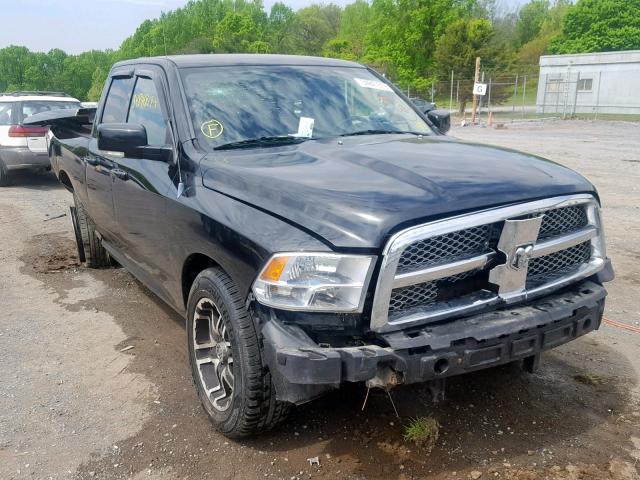 1D7RV1GT5AS175158 - 2010 DODGE RAM 1500 BLACK photo 1