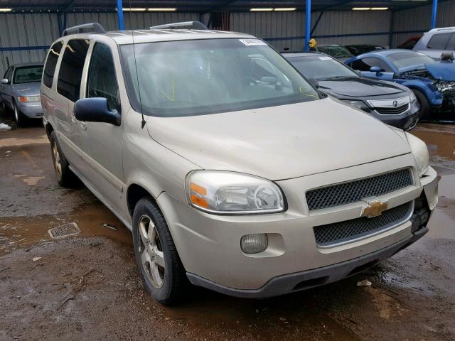 1GNDV33137D190928 - 2007 CHEVROLET UPLANDER L 金色 照片 1