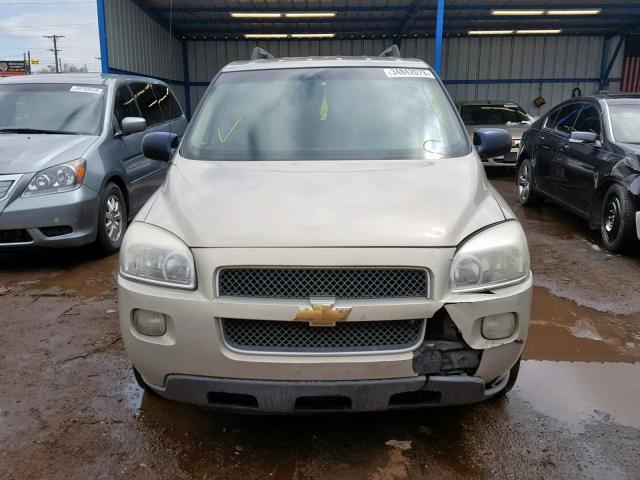 1GNDV33137D190928 - 2007 CHEVROLET UPLANDER L 金色 照片 9