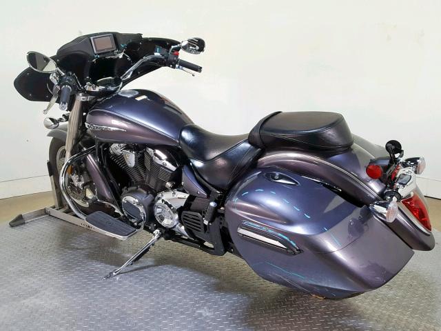 JYAVP32E6EA003834 - 2014 YAMAHA XVS1300 CT GRAY photo 6