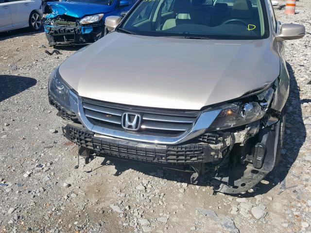 1HGCR2F89DA274293 - 2013 HONDA ACCORD EXL GOLD photo 9