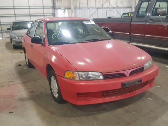 JA3AY26A0VU022362 - 1997 MITSUBISHI MIRAGE DE RED photo 1