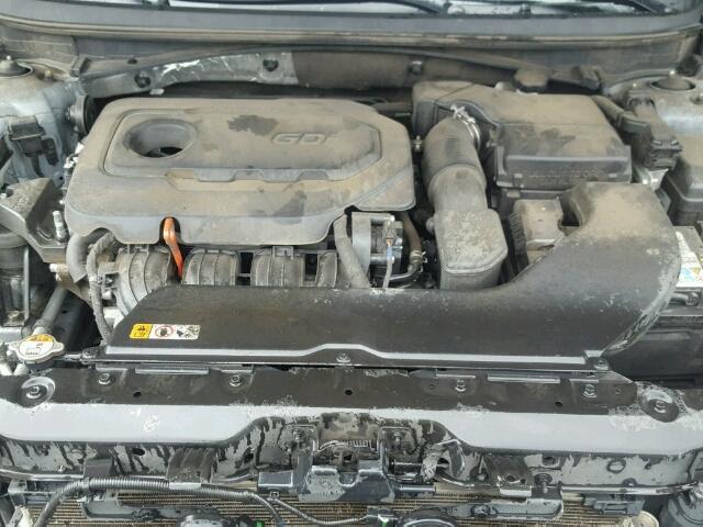 5NPE34AF0GH408227 - 2016 HYUNDAI SONATA SPO SILVER photo 7