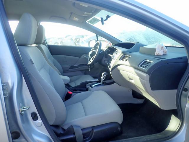 2HGFB2F5XEH514736 - 2014 HONDA CIVIC LX SILVER photo 5