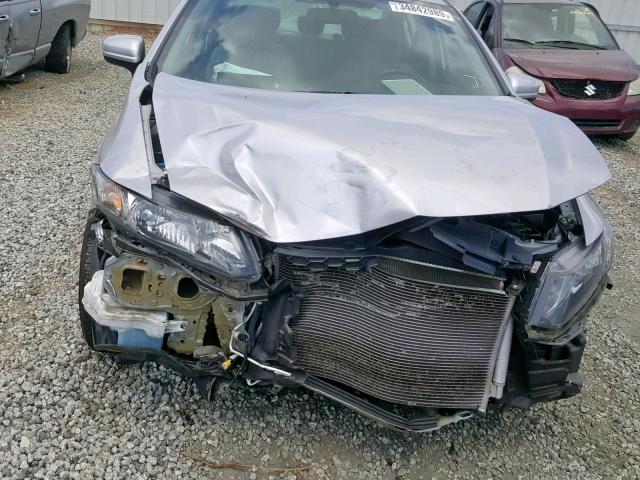 2HGFB2F5XEH514736 - 2014 HONDA CIVIC LX SILVER photo 9