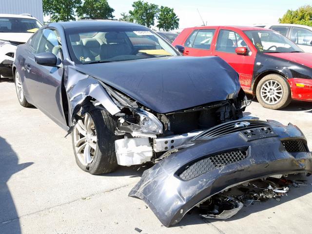 JNKCV64E98M129462 - 2008 INFINITI G37 BASE GRAY photo 1