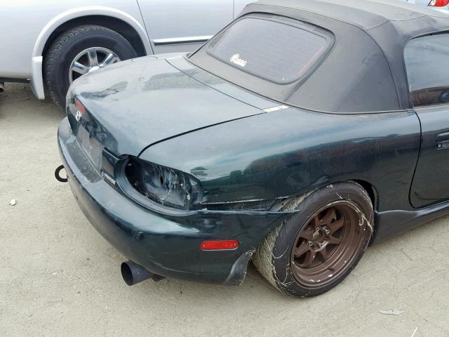 JM1NB3536Y0156334 - 2000 MAZDA MX-5 MIATA GREEN photo 9