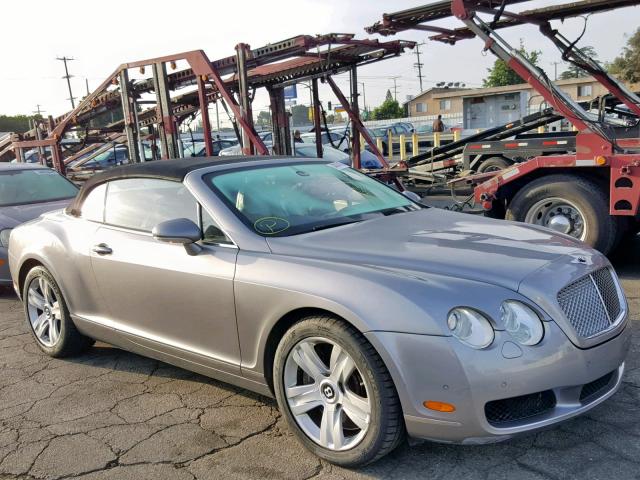 SCBDR33W77C045750 - 2007 BENTLEY CONTINENTA GRAY photo 1