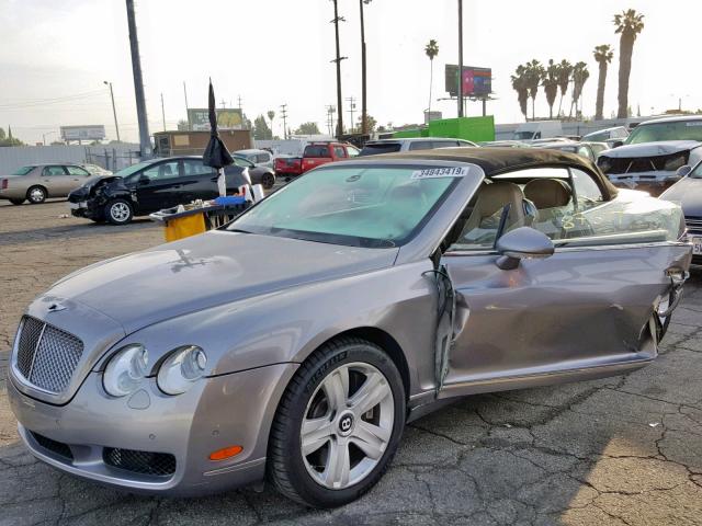 SCBDR33W77C045750 - 2007 BENTLEY CONTINENTA GRAY photo 2