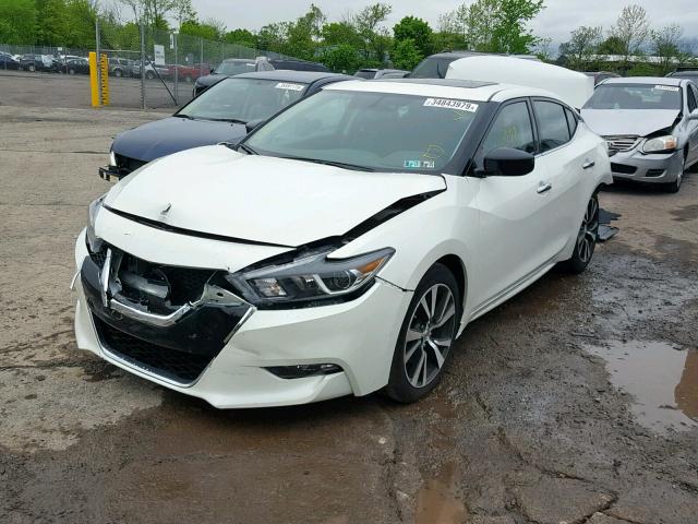 1N4AA6AP9JC408681 - 2018 NISSAN MAXIMA 3.5 WHITE photo 2