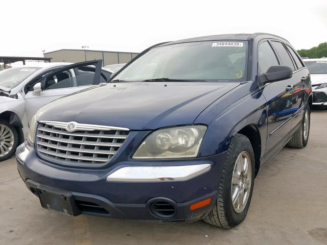 2C4GF68455R658434 - 2005 CHRYSLER PACIFICA T BLUE photo 2