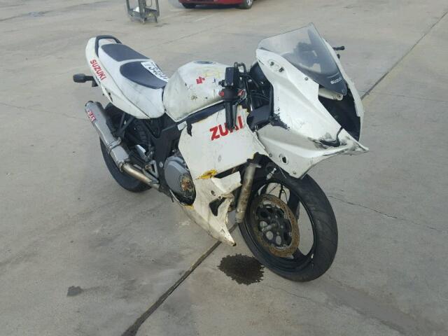 VTTGM51A752100791 - 2005 SUZUKI GS500 FK WHITE photo 1