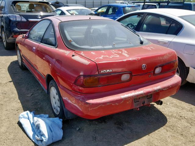 JH4DC4358RS017491 - 1994 ACURA INTEGRA LS RED photo 3
