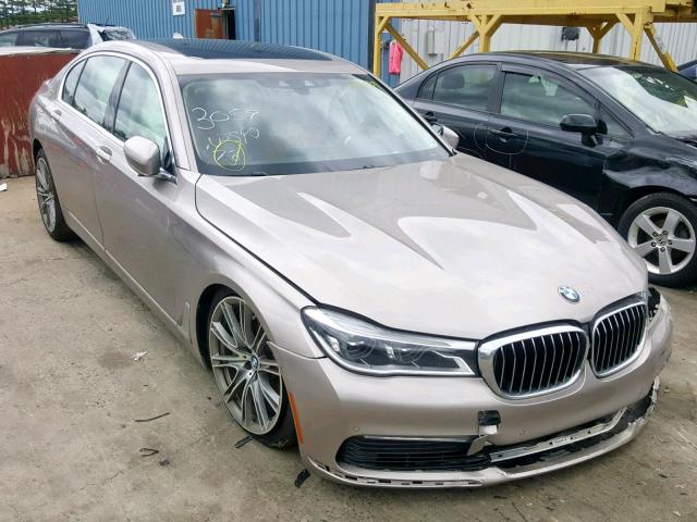 WBA7F2C55KB240620 - 2019 BMW ALPINA B7 GOLD photo 1