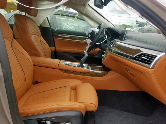 WBA7F2C55KB240620 - 2019 BMW ALPINA B7 GOLD photo 5