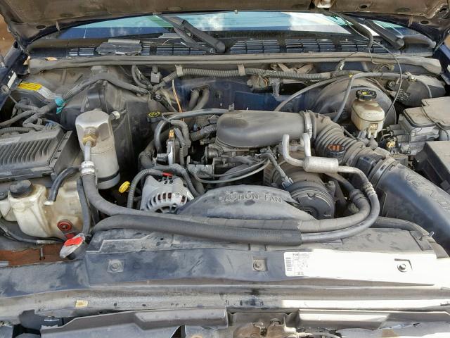 1GNCS13W4W2272522 - 1998 CHEVROLET BLAZER BLUE photo 7