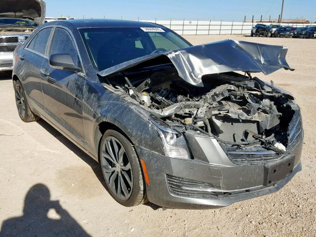 1G6AH5SX9G0107663 - 2016 CADILLAC ATS LUXURY GRAY photo 1