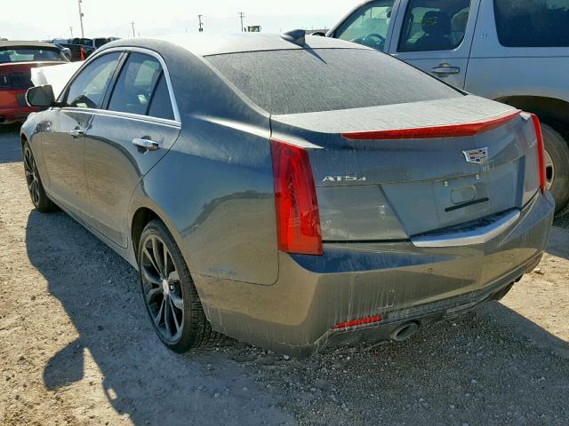 1G6AH5SX9G0107663 - 2016 CADILLAC ATS LUXURY GRAY photo 3