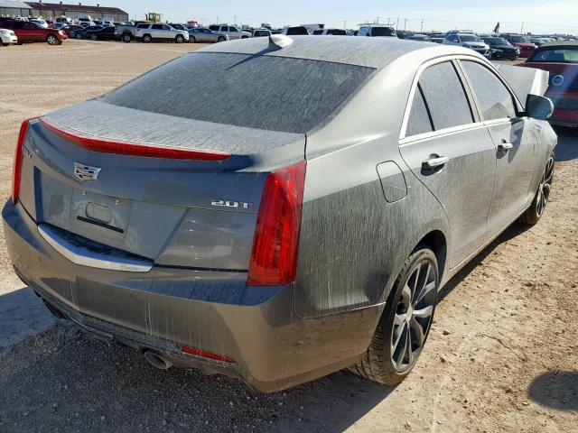 1G6AH5SX9G0107663 - 2016 CADILLAC ATS LUXURY GRAY photo 4