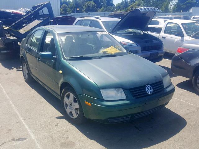 3VWSC29M2XM030218 - 1999 VOLKSWAGEN JETTA GLS GREEN photo 1