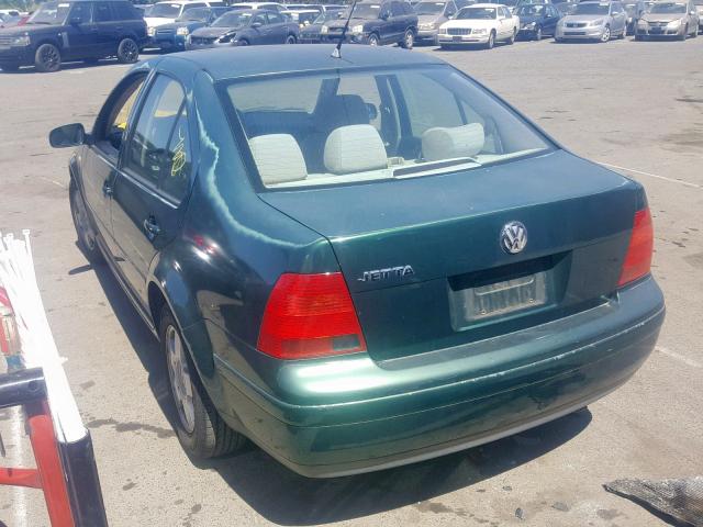 3VWSC29M2XM030218 - 1999 VOLKSWAGEN JETTA GLS GREEN photo 3