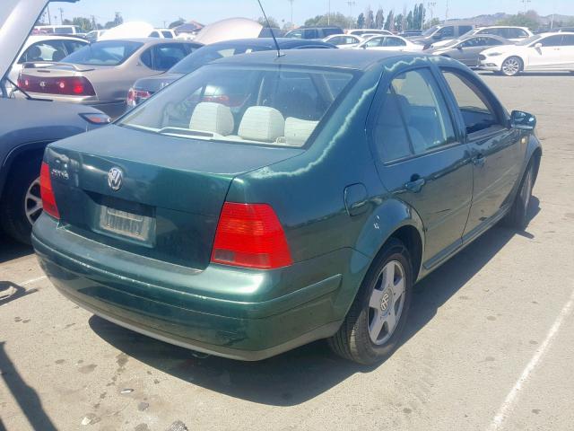 3VWSC29M2XM030218 - 1999 VOLKSWAGEN JETTA GLS GREEN photo 4