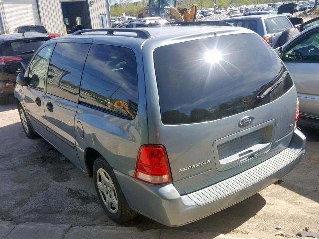 2FMZA51665BA01577 - 2005 FORD FREESTAR S BLUE photo 3