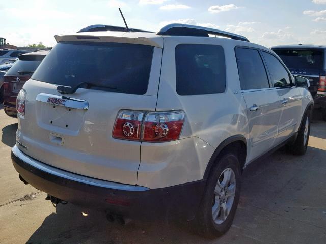 1GKER23778J274032 - 2008 GMC ACADIA SLT WHITE photo 4