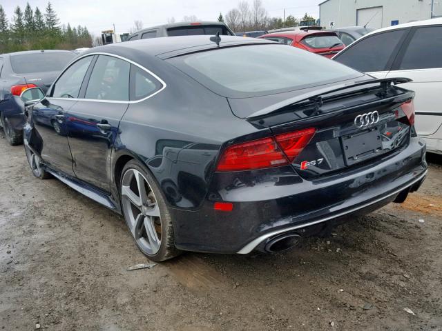 WUAW2CFC8EN903291 - 2014 AUDI RS7 BLACK photo 3