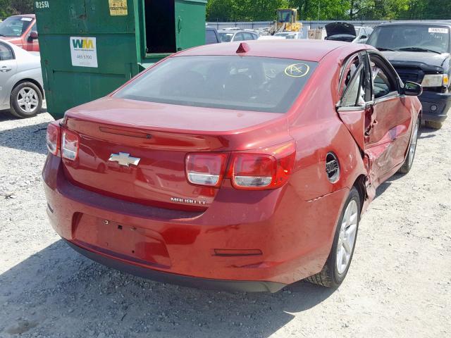 1G11C5SL7EF183748 - 2014 CHEVROLET MALIBU 1LT 红色 照片 4