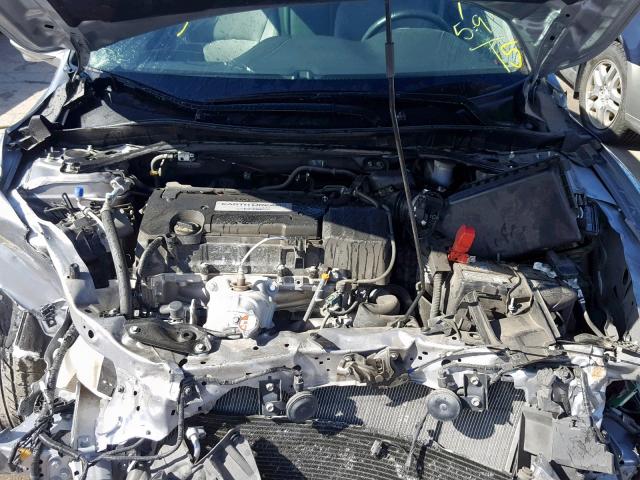 1HGCR2F93GA009060 - 2016 HONDA ACCORD EXL BLUE photo 7