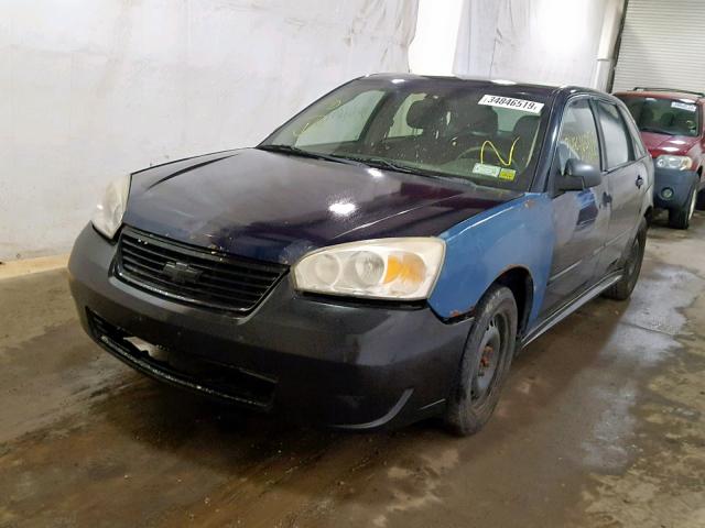 1G1ZS68N47F274886 - 2007 CHEVROLET MALIBU MAX BLUE photo 2