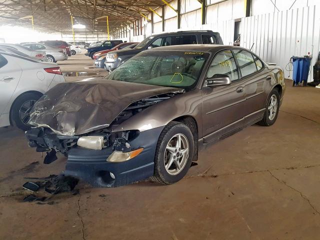 1G2WP52K1YF244416 - 2000 PONTIAC GRAND PRIX 棕色 照片 2