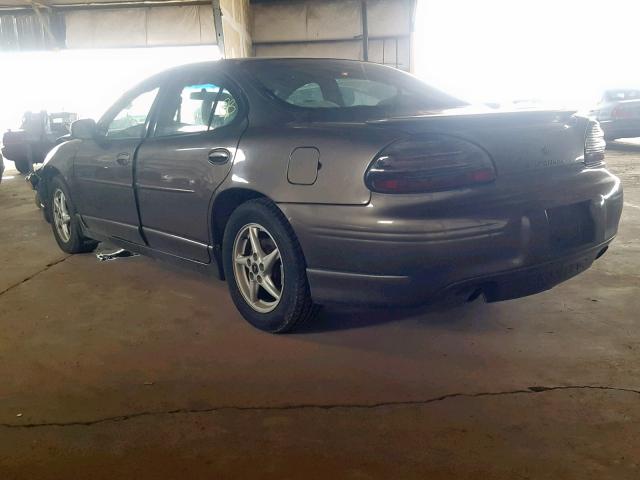 1G2WP52K1YF244416 - 2000 PONTIAC GRAND PRIX 棕色 照片 3