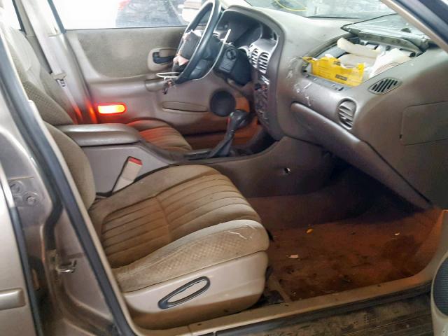 1G2WP52K1YF244416 - 2000 PONTIAC GRAND PRIX 棕色 照片 5