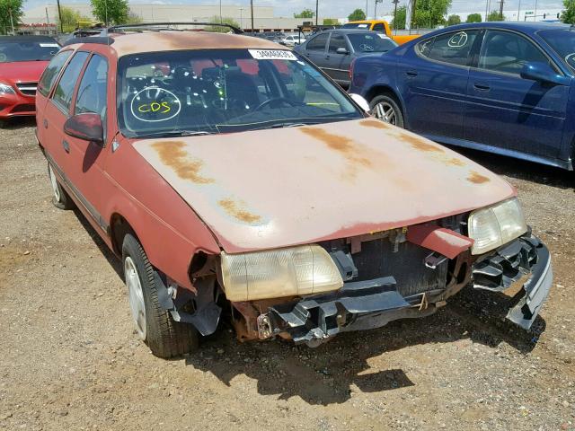 1FABP55U0JG269949 - 1988 FORD TAURUS L RED photo 1