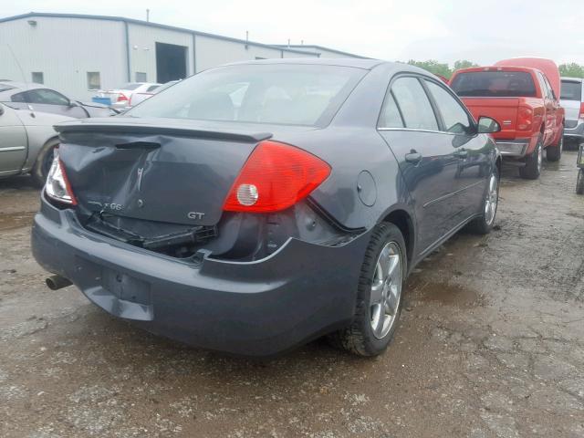 1G2ZH57N584184973 - 2008 PONTIAC G6 GT GRAY photo 4