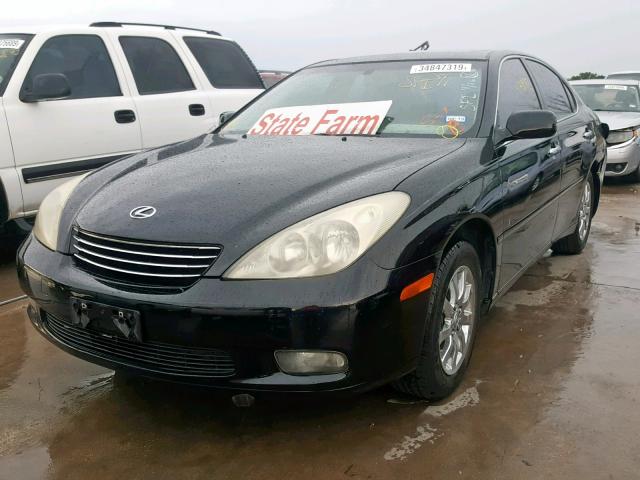 JTHBA30GX40023116 - 2004 LEXUS ES 330 BLACK photo 2