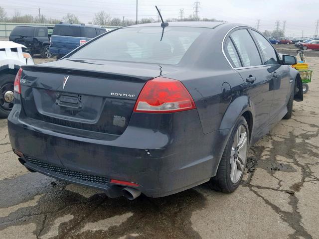 6G2ER57709L220656 - 2009 PONTIAC G8 BLACK photo 4