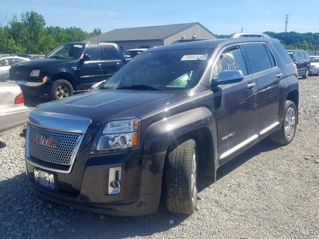 2GKALUEK2F6321216 - 2015 GMC TERRAIN DE BLACK photo 2