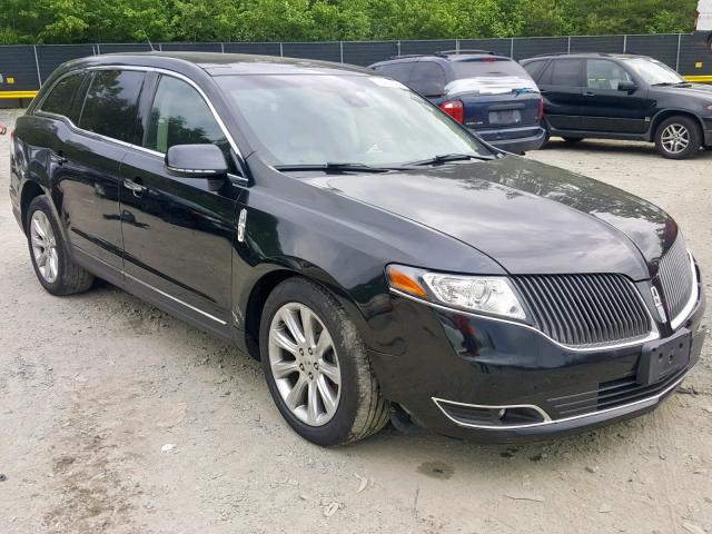 2LMHJ5AT2EBL53528 - 2014 LINCOLN MKT BLACK photo 1