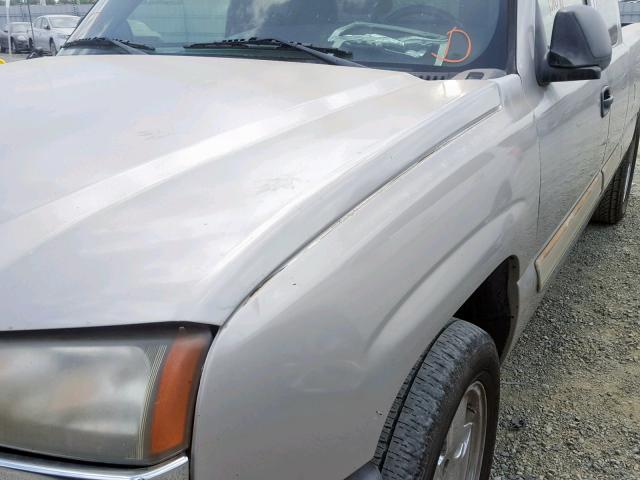 2GCEC19TX51247408 - 2005 CHEVROLET SILVERADO GOLD photo 9