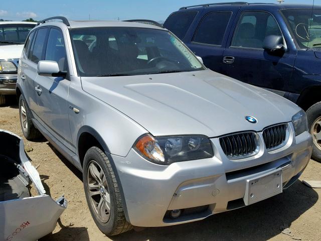 WBXPA934X6WD27483 - 2006 BMW X3 3.0I SILVER photo 1